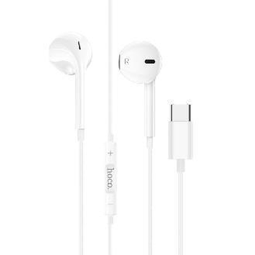 HOCO Crystal Joy Type-C Wired Earphones
