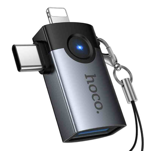 HOCO Victory iPhone 2-in-1 Adapter